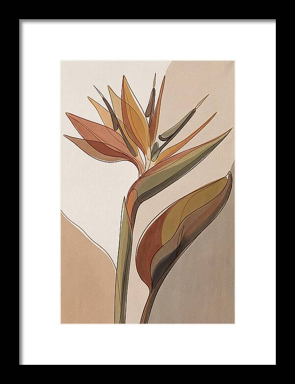 Bird Of Paradise Geometric