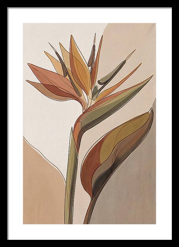 Bird Of Paradise Geometric