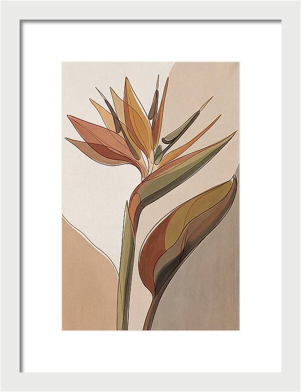 Bird Of Paradise Geometric