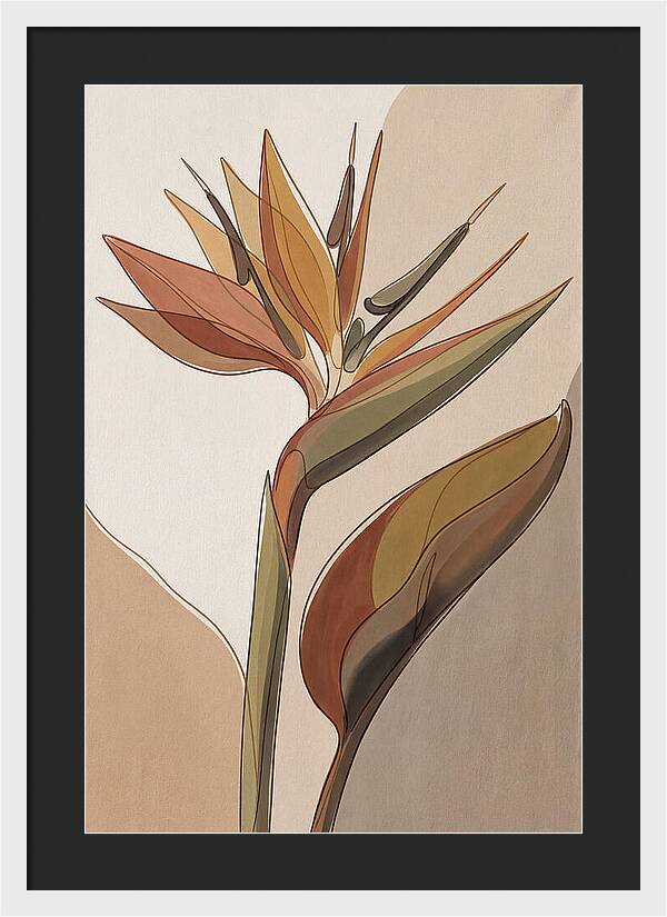 Bird Of Paradise Geometric