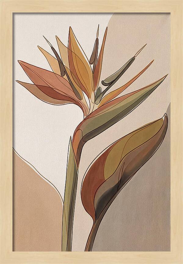 Bird Of Paradise Geometric