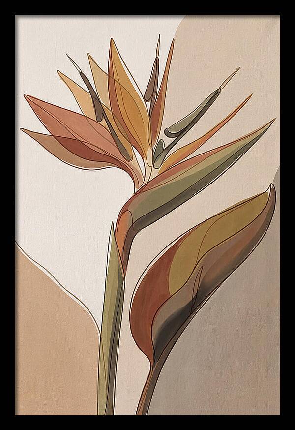 Bird Of Paradise Geometric