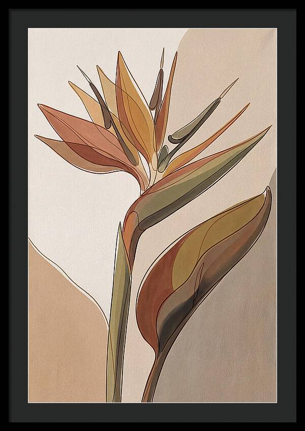 Bird Of Paradise Geometric