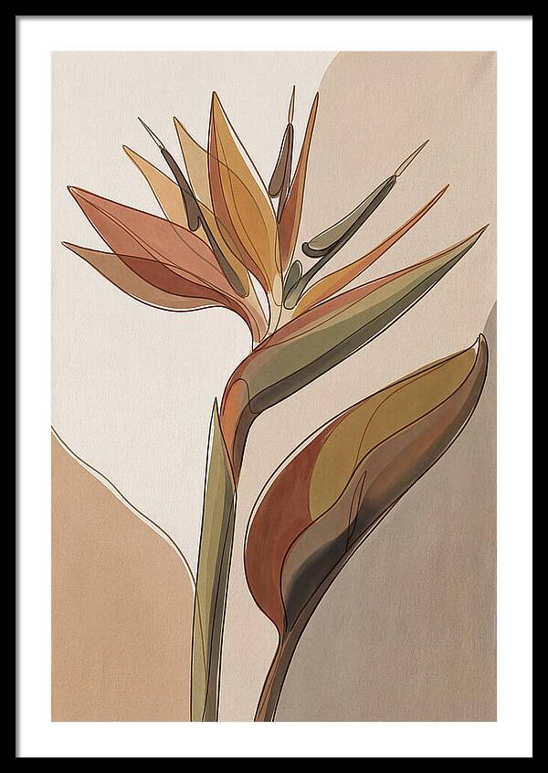 Bird Of Paradise Geometric