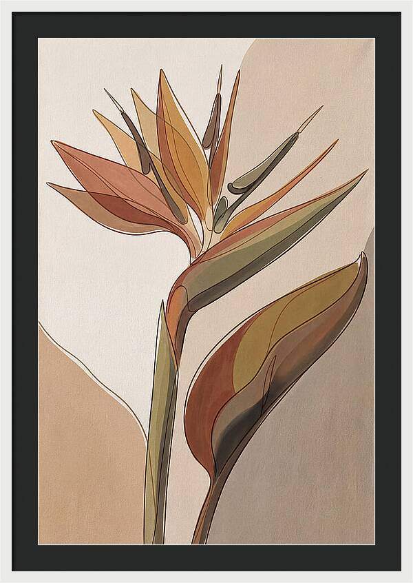 Bird Of Paradise Geometric