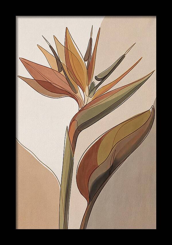 Bird Of Paradise Geometric