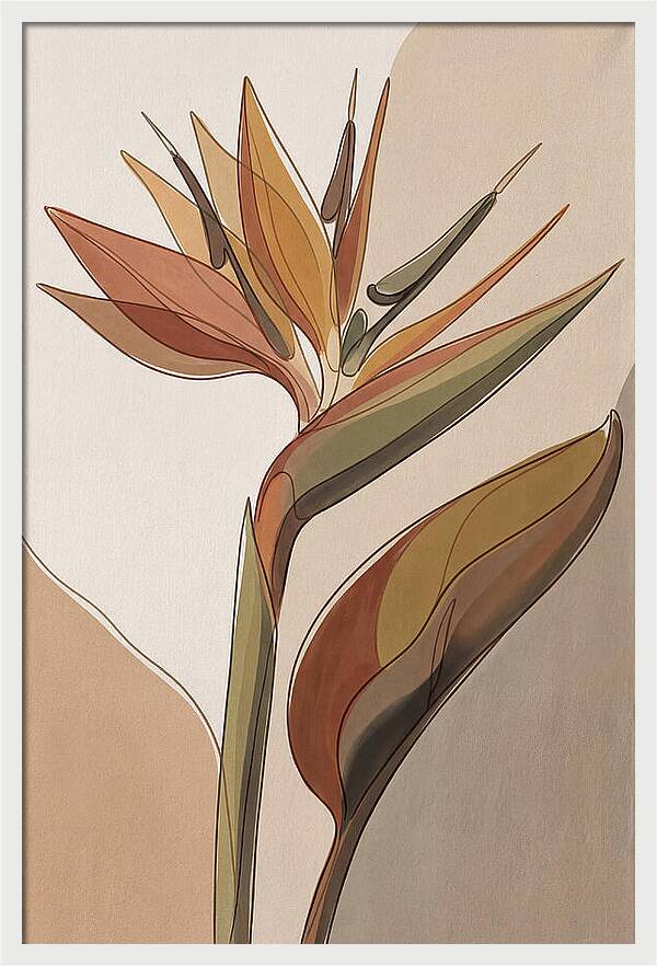 Bird Of Paradise Geometric