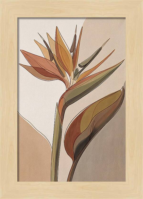 Bird Of Paradise Geometric