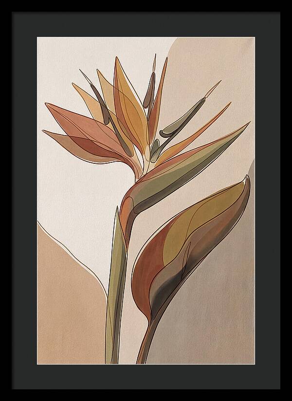 Bird Of Paradise Geometric