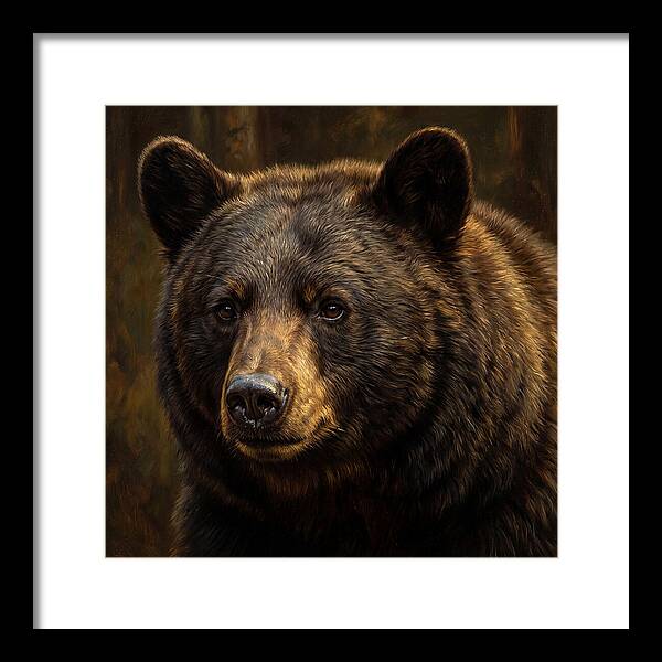 Black Bear Portrait