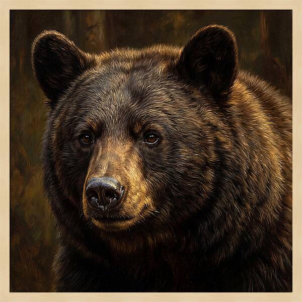 Black Bear Portrait