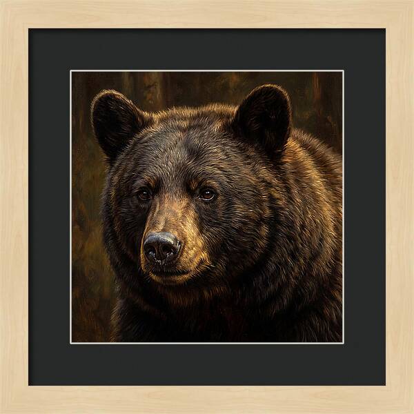 Black Bear Portrait