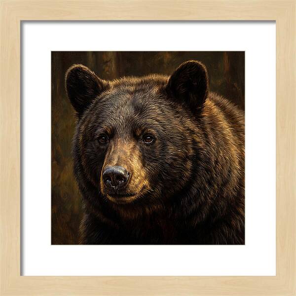 Black Bear Portrait