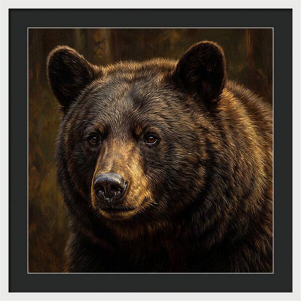 Black Bear Portrait
