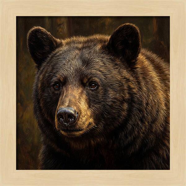 Black Bear Portrait