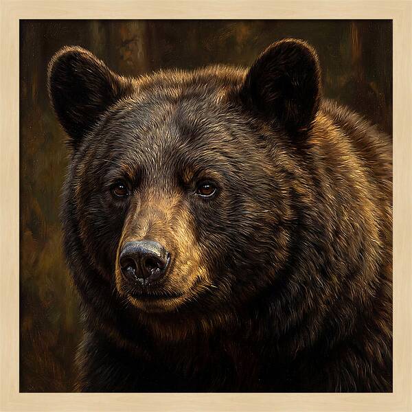 Black Bear Portrait