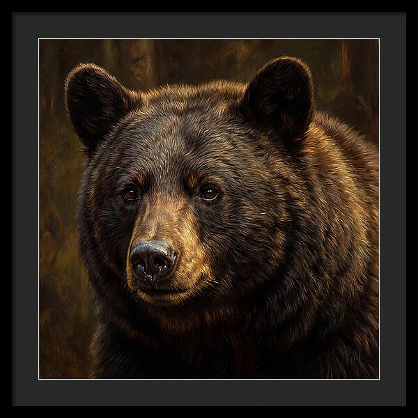 Black Bear Portrait