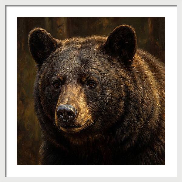 Black Bear Portrait
