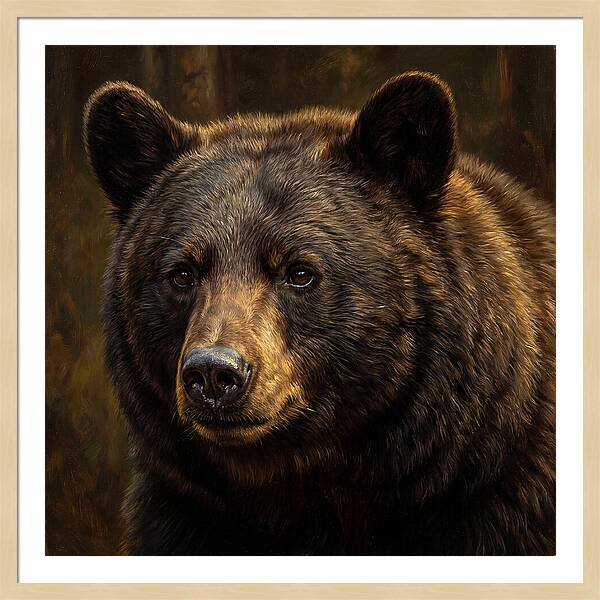 Black Bear Portrait