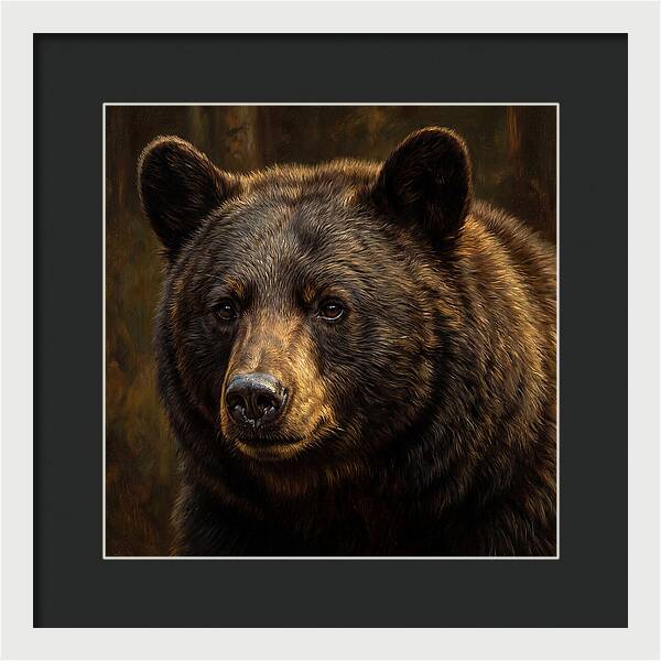 Black Bear Portrait