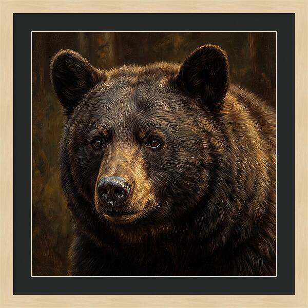 Black Bear Portrait