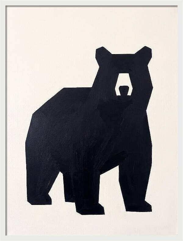 Black Bear Silhouette
