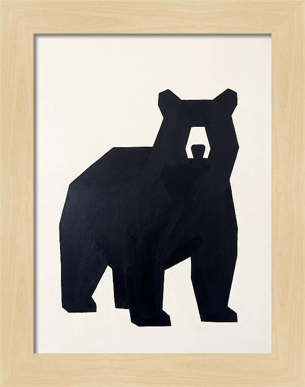 Black Bear Silhouette