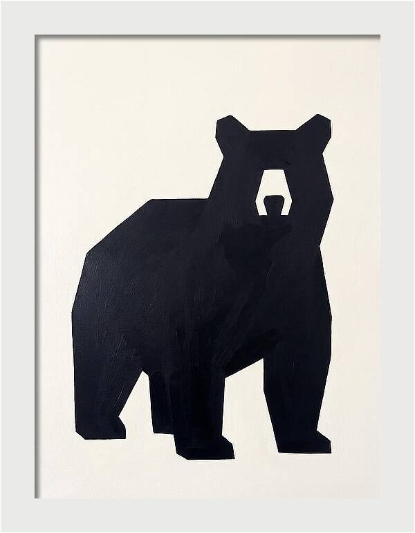 Black Bear Silhouette