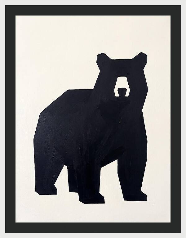 Black Bear Silhouette