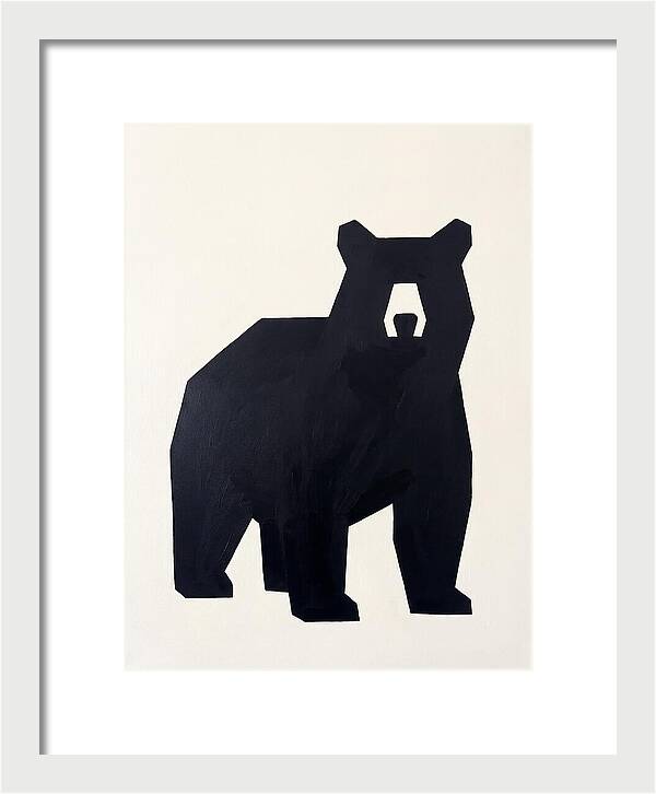 Black Bear Silhouette