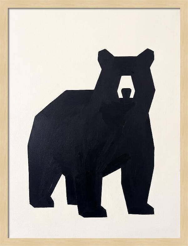 Black Bear Silhouette