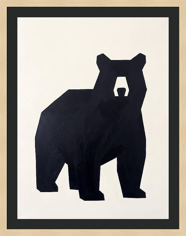 Black Bear Silhouette