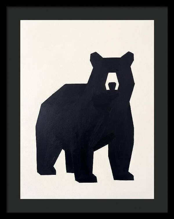 Black Bear Silhouette