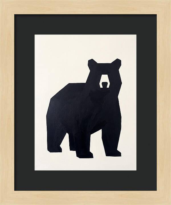 Black Bear Silhouette