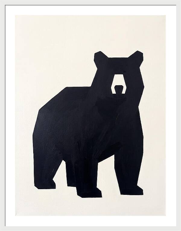Black Bear Silhouette