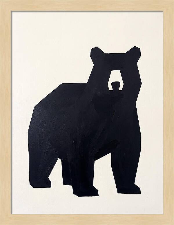 Black Bear Silhouette
