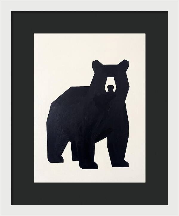 Black Bear Silhouette