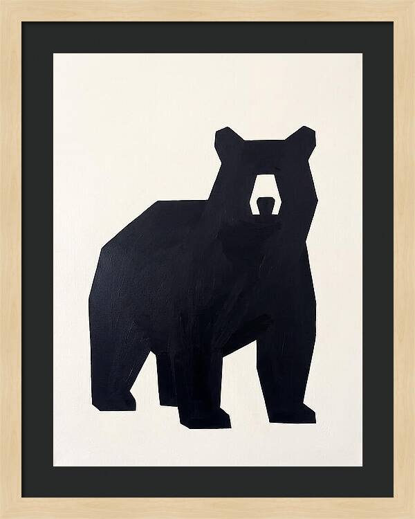 Black Bear Silhouette