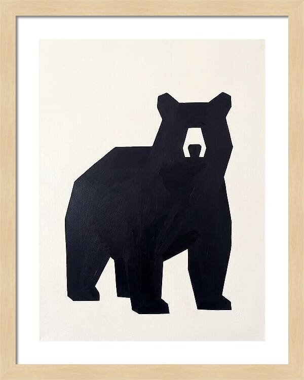 Black Bear Silhouette