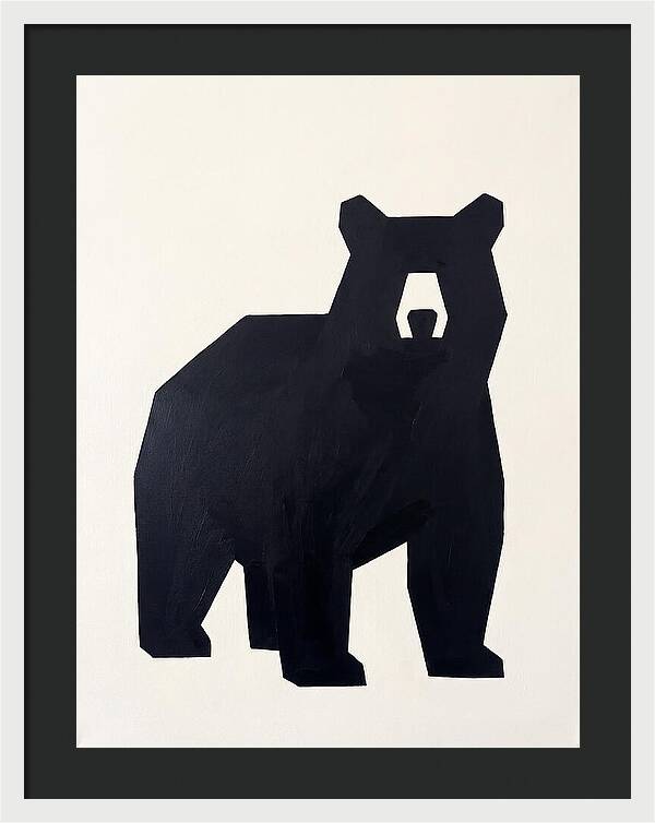 Black Bear Silhouette