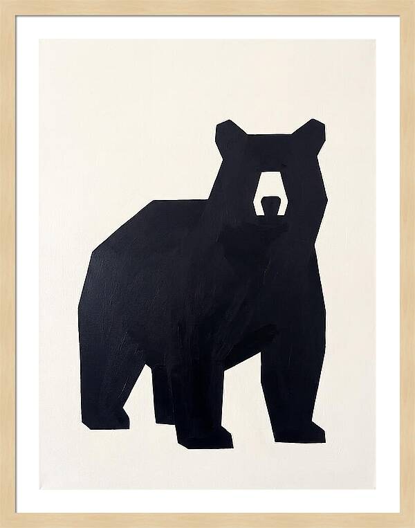 Black Bear Silhouette
