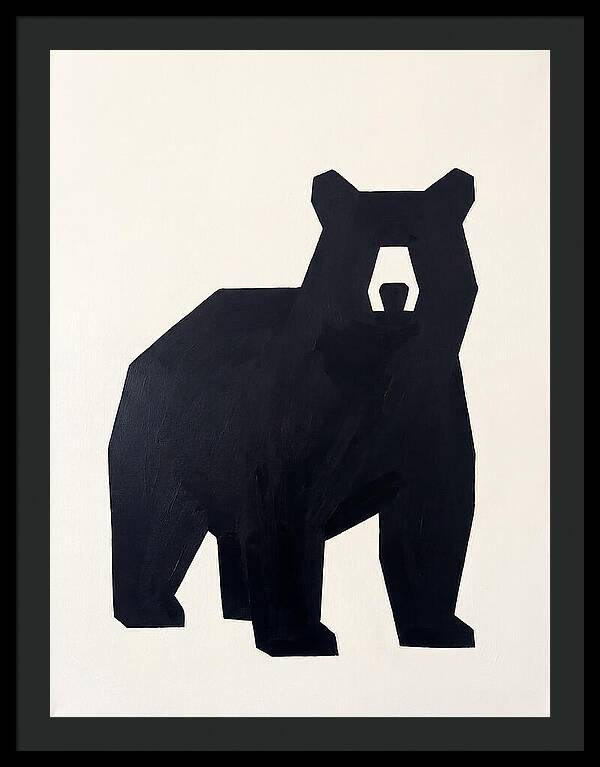 Black Bear Silhouette