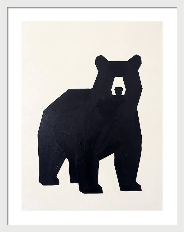 Black Bear Silhouette