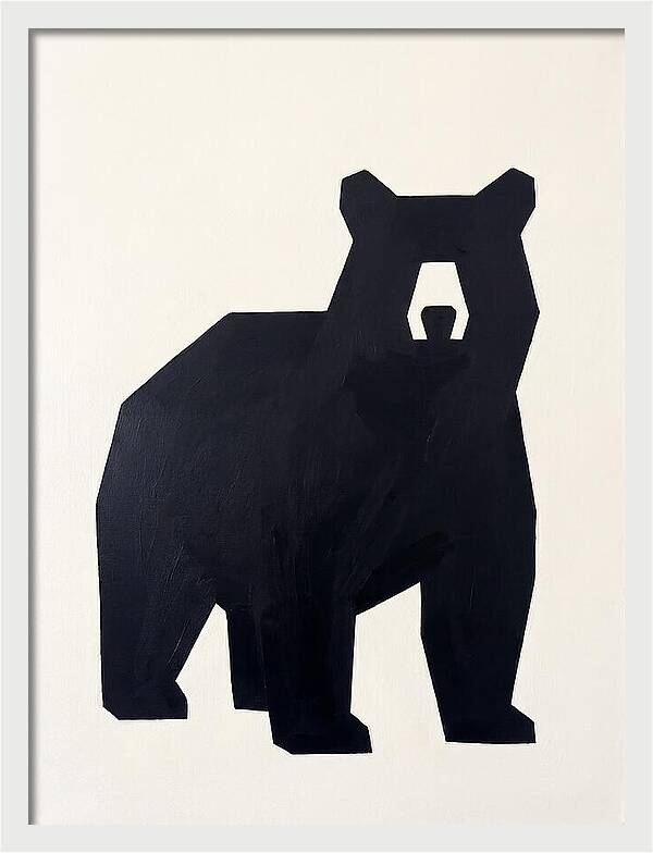 Black Bear Silhouette