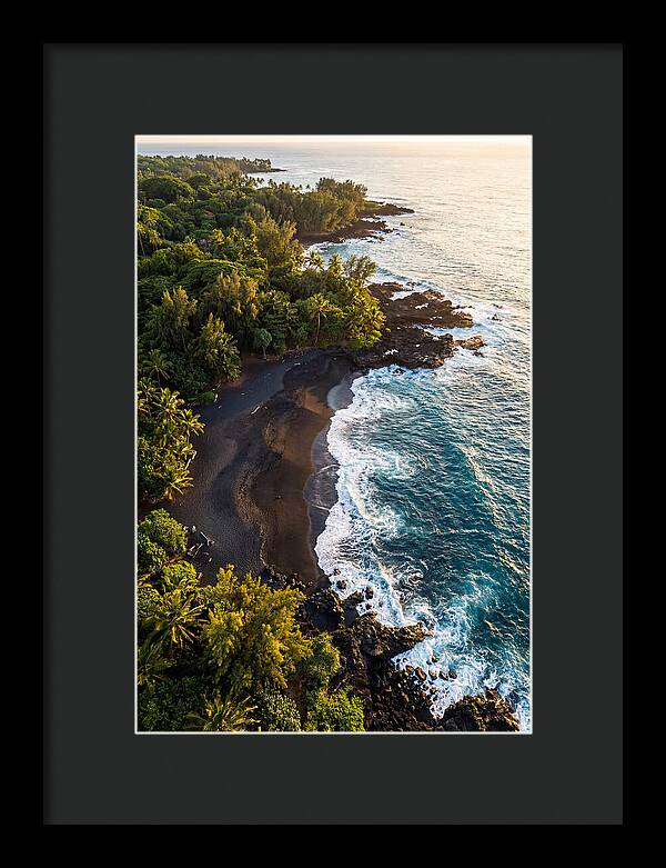 Black Sand Beach Serenity