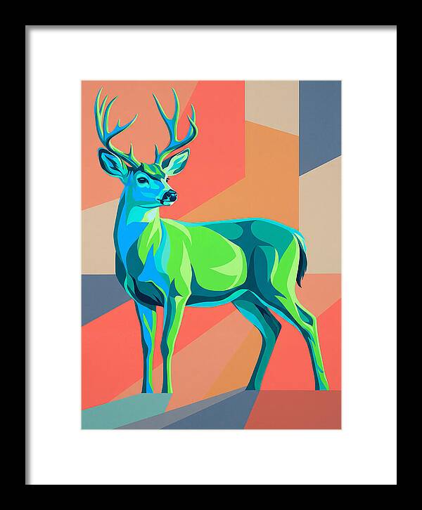 Black Tailed Deer Portrait