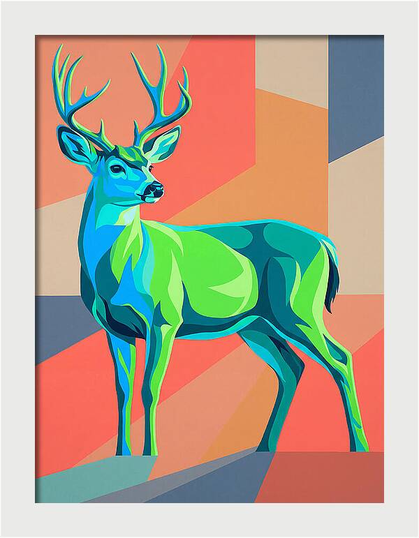 Black Tailed Deer Portrait