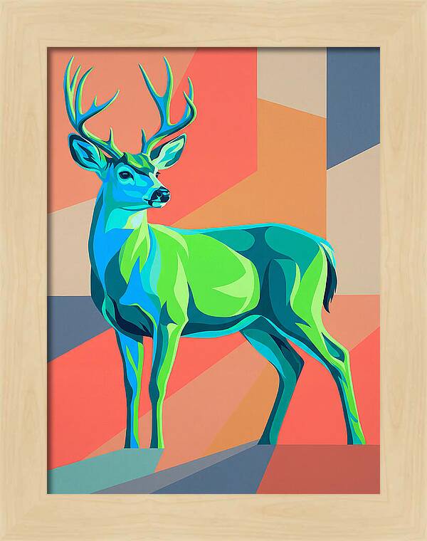 Black Tailed Deer Portrait