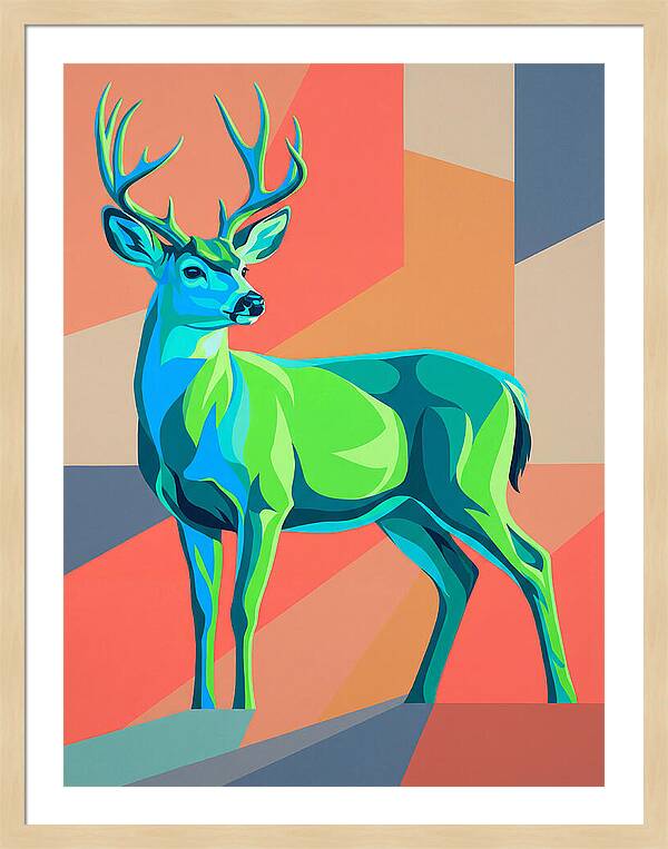 Black Tailed Deer Portrait