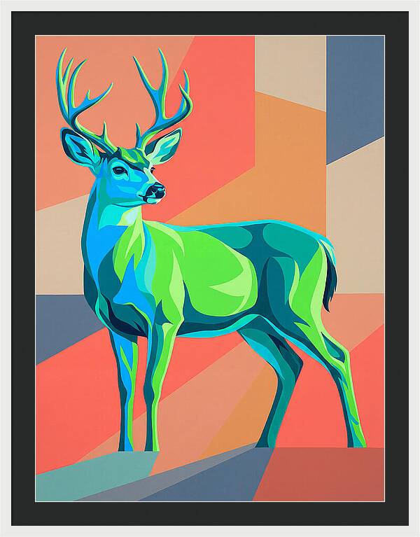 Black Tailed Deer Portrait